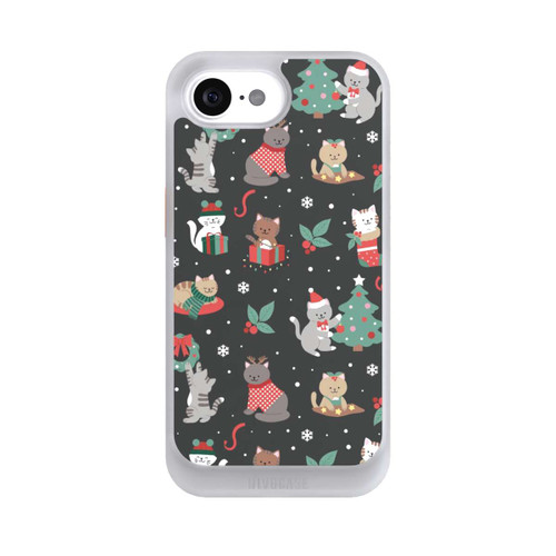 Apple iPhone 16e NIVOcore Christmas Festive Cute Holiday Kittens
