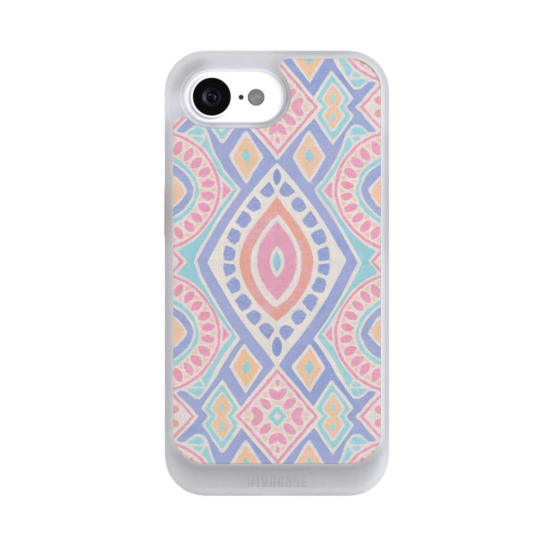 iPhone 16e NIVOcore Boho Geometric Mosaic Intricate Tribal Design