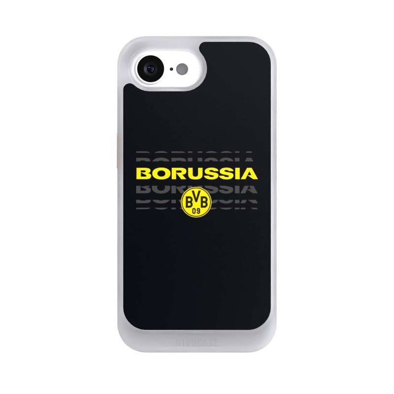 iPhone 16e NIVOcore Borrussia Gelb Schwarz