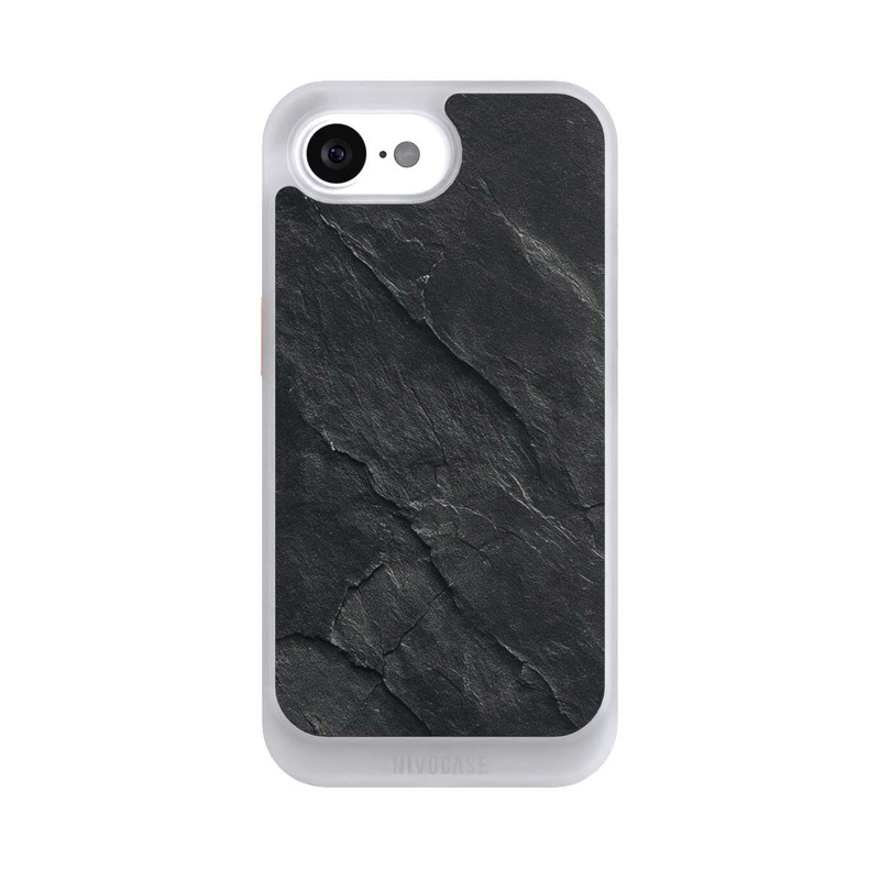 iPhone 16e NIVOcore Dunkler Schiefer Look
