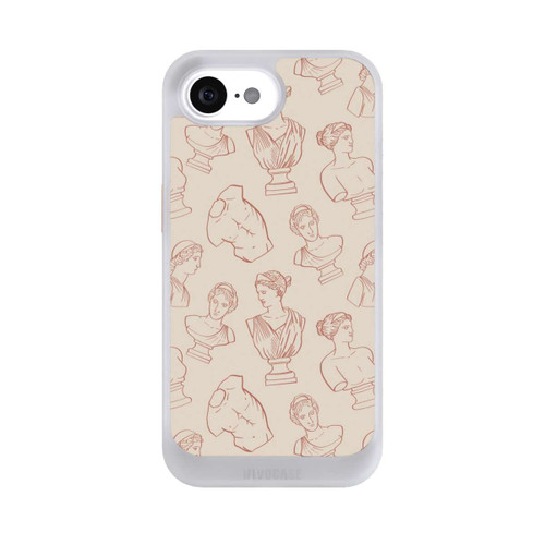 Apple iPhone 16e NIVOcore Greek Deco Busts Brown