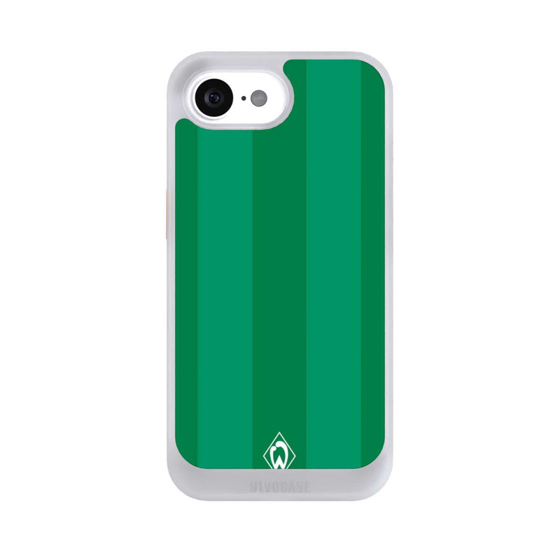 iPhone 16e NIVOcore Werder Bremen in green stripes