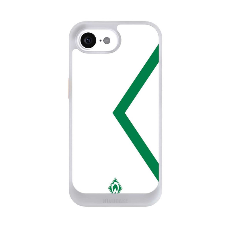 iPhone 16e NIVOcore Werder Bremen diamond-shaped green