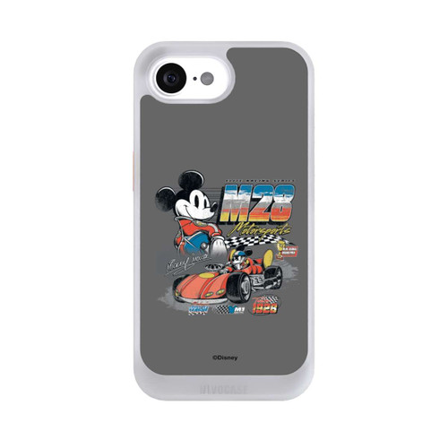 Apple iPhone 16e NIVOcore Micky Maus Rennfahrer Auto M28