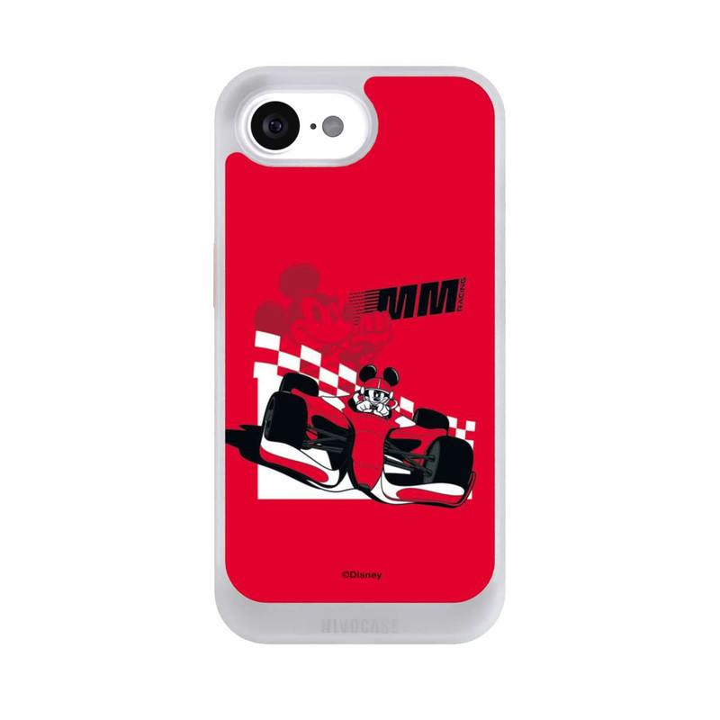 iPhone 16e NIVOcore Micky Maus Racing Legende Rot