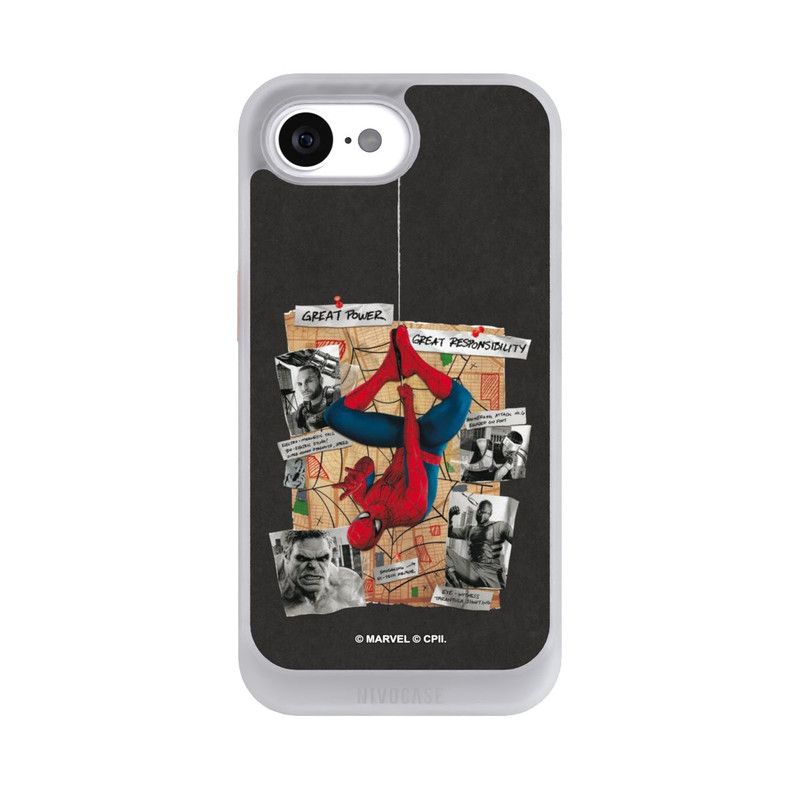 iPhone 16e NIVOcore Spider-Man Pinwand