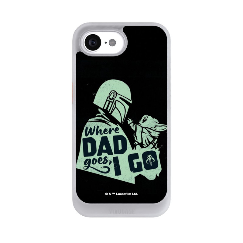 iPhone 16e NIVOcore Grogu - Where dad goes,I go