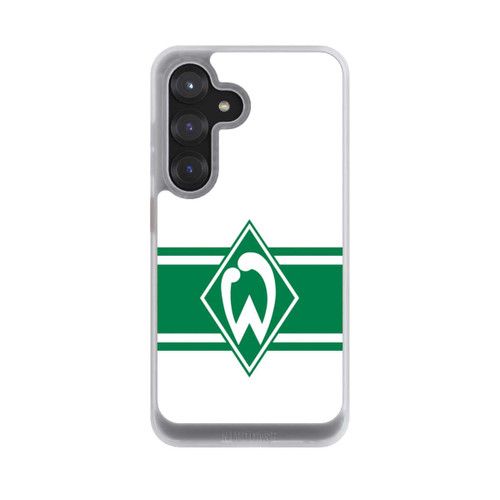 Samsung Galaxy S25 NIVOcore Werder Stripes White