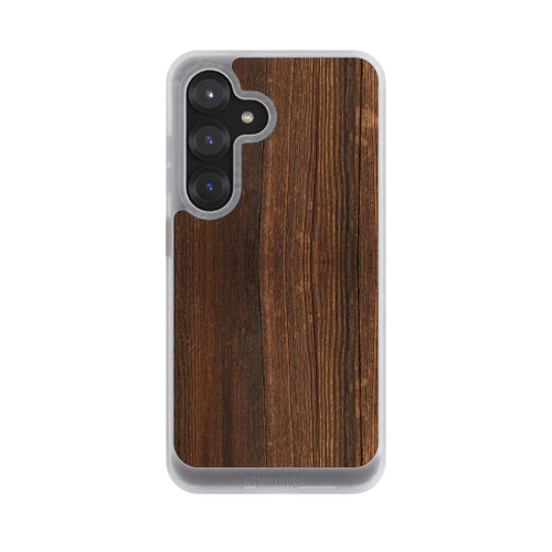 Samsung Galaxy S25 NIVOcore Look Bois de Noyer