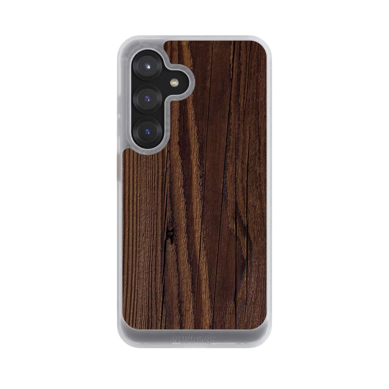 Galaxy S25 NIVOcore Look Grain du Bois