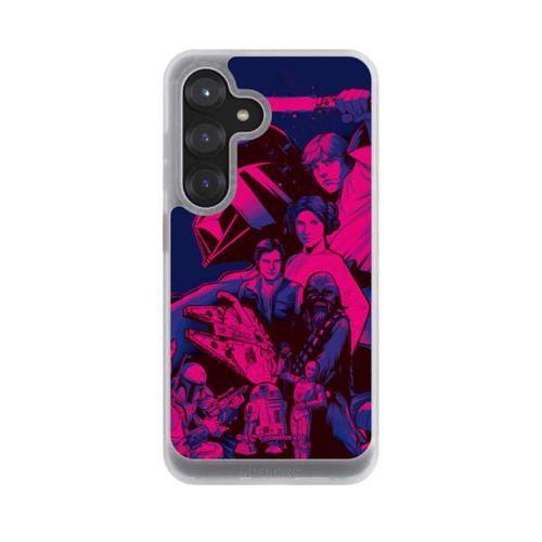 Samsung Galaxy S25 NIVOcore StarWars Charaktere - Ultraviolet