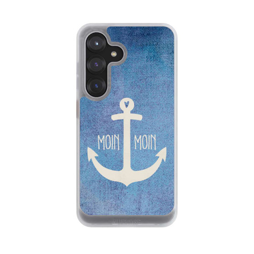 Samsung Galaxy S25 NIVOcore Moin Moin Anker Blau