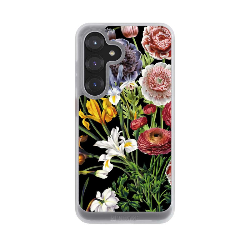Galaxy S25 NIVOcore Motif de fleurs anciennes