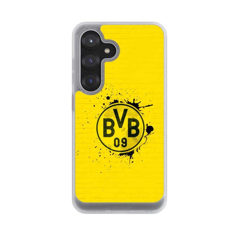 Galaxy S25 NIVOcore Spraylogo Yellow - BVB