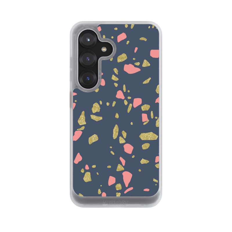 Galaxy S25 NIVOcore Terazzo Look d'or