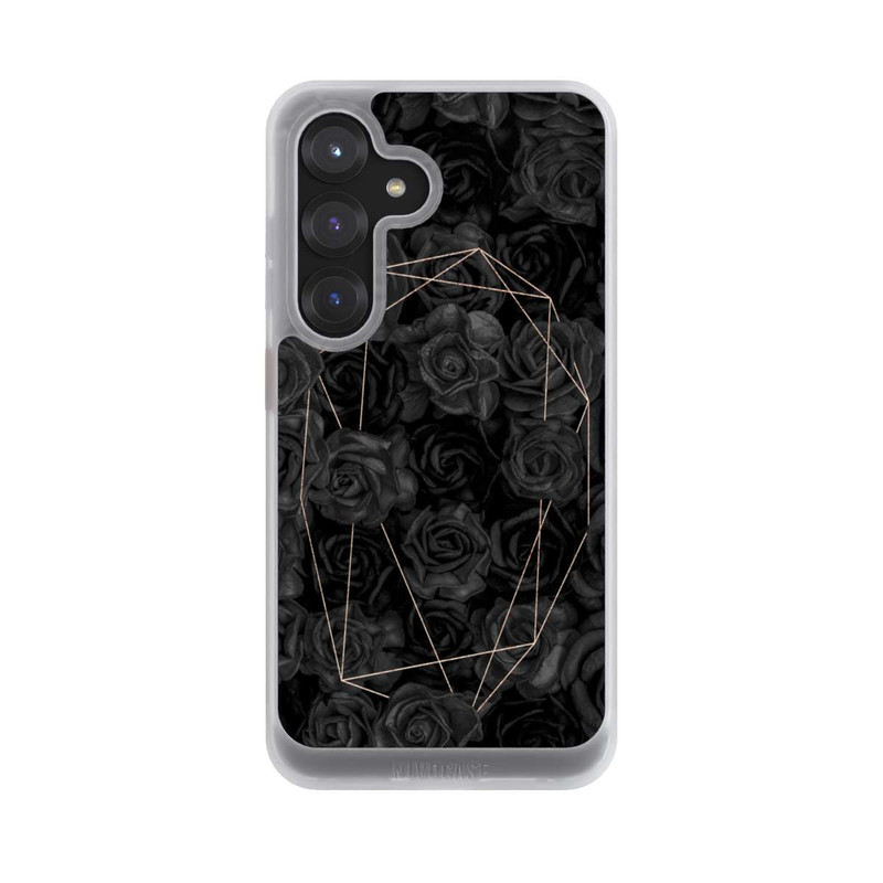 Galaxy S25 NIVOcore Schwarze Rosen