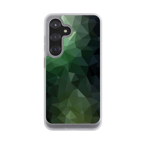 Samsung Galaxy S25 NIVOcore Polygonal Mosaic Green