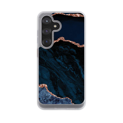 Samsung Galaxy S25 NIVOcore Nacht Blau Marmor Landschaft