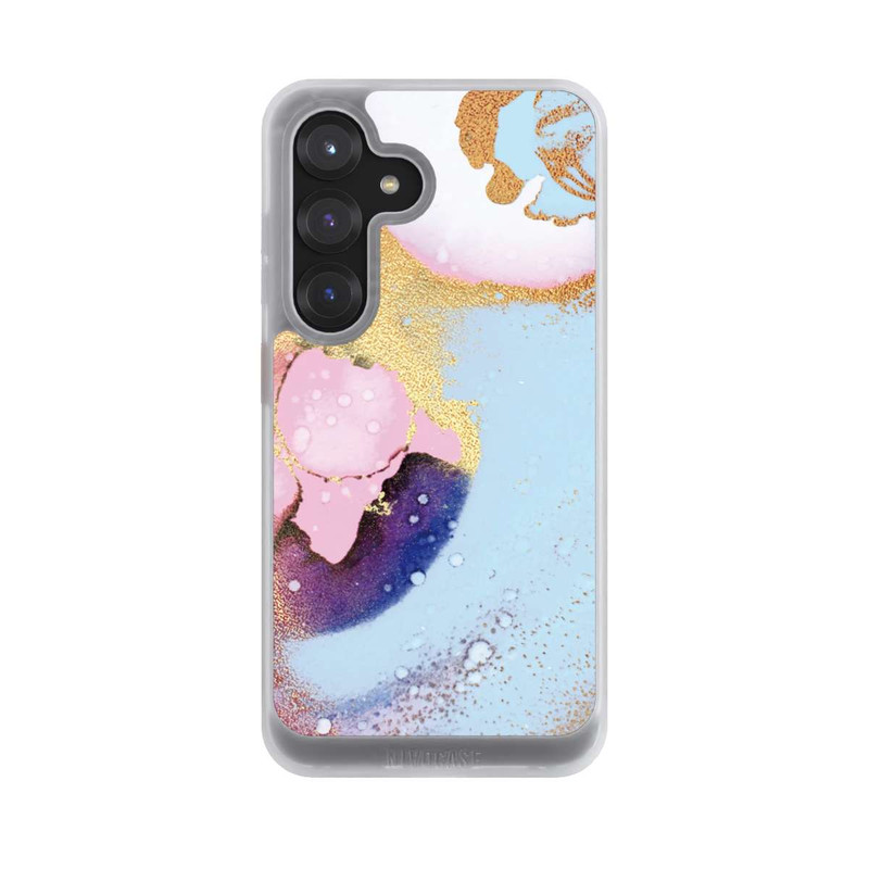 Galaxy S25 NIVOcore Pastel Glamour Ink Texture