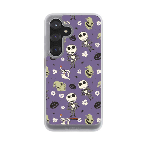 Samsung Galaxy S25 NIVOcore Jack Purple Pattern Tim Burtons Nightmare before Christmas
