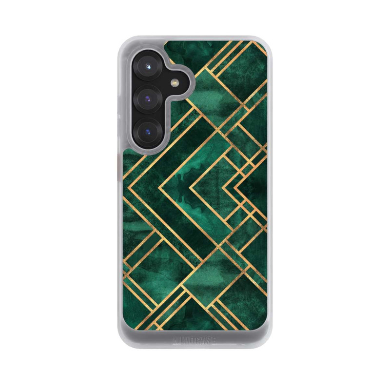 Galaxy S25 NIVOcore Grüne Blöcke