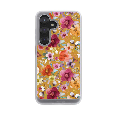 Samsung Galaxy S25 NIVOcore Spring Floral Bouquets Mustard