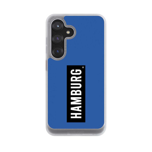 Samsung Galaxy S25 NIVOcore HSV Hamburg Schwarz Blau