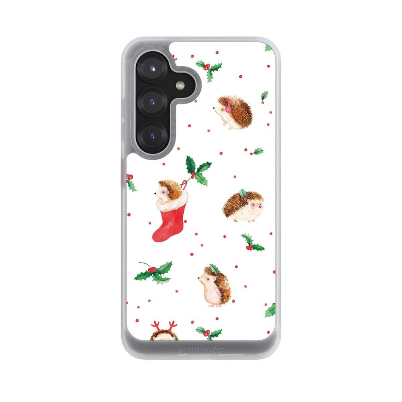 Galaxy S25 NIVOcore Christmas Cute Hedgehog