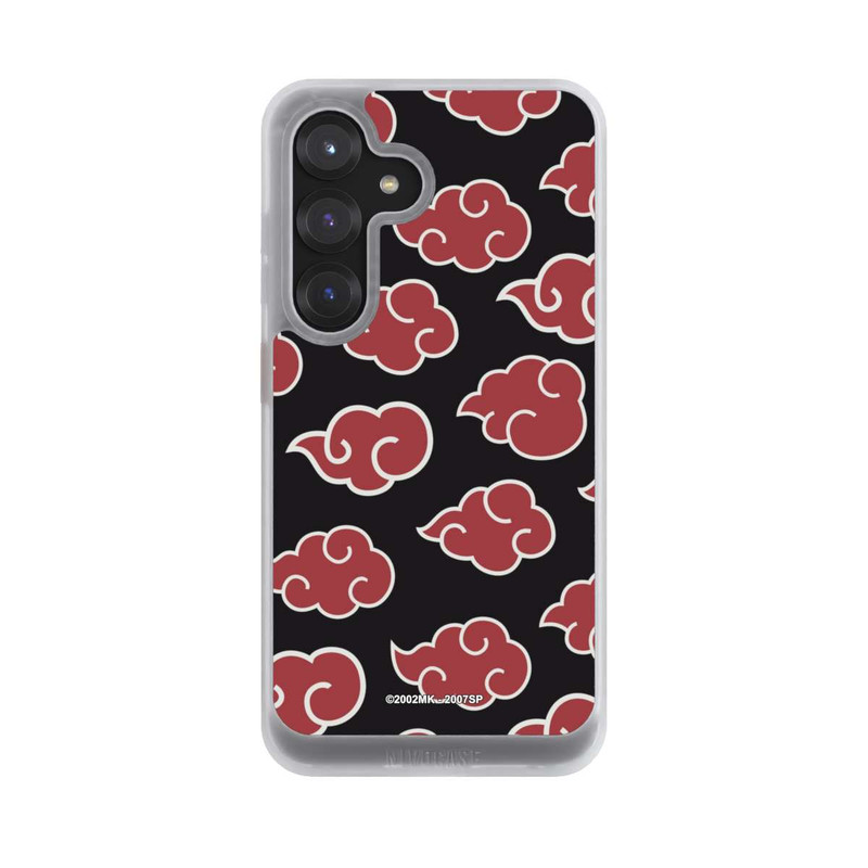 Galaxy S25 NIVOcore Akatsuki Pattern Black Big