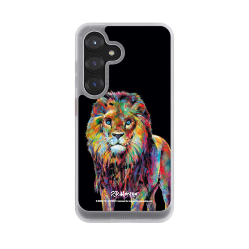 Samsung Galaxy S25 NIVOcore Löwe Bunte Kunst von P.D. Moreno