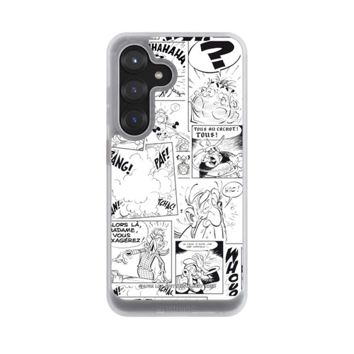 Samsung Galaxy S25 NIVOcore Asterix Comic Schwarz und Weiß