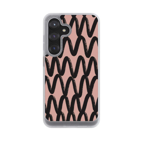Samsung Galaxy S25 NIVOcore Schwarzes Zickzack