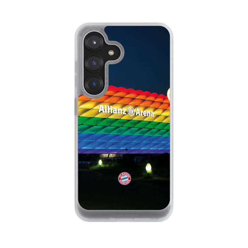 Galaxy S25 NIVOcore Allianz Arena Arc-en-ciel