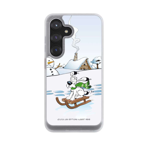 Samsung Galaxy S25 NIVOcore Idefix fährt Schlitten