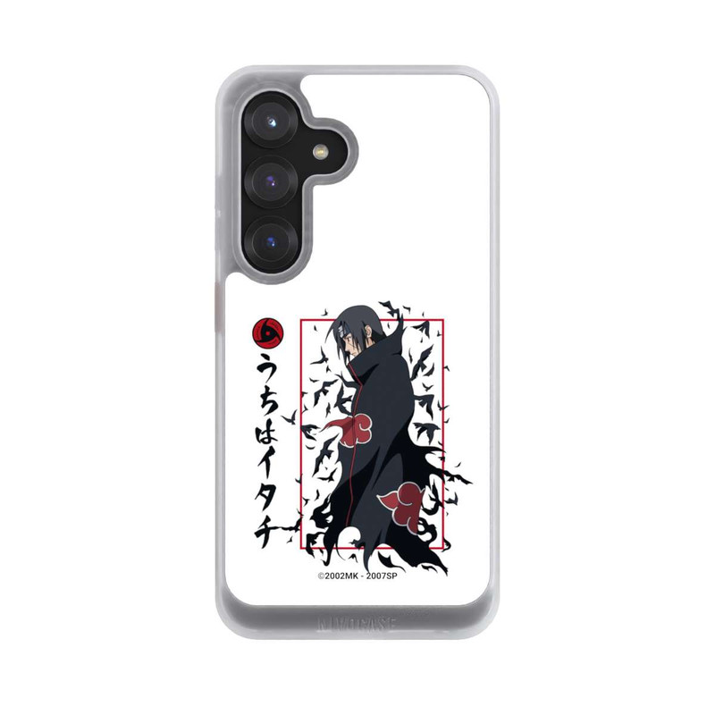 Galaxy S25 NIVOcore Itachi Krähen Weiß