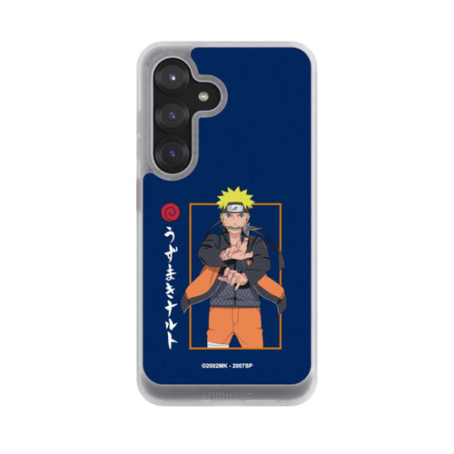 Samsung Galaxy S25 NIVOcore Naruto Kampfposition Blau