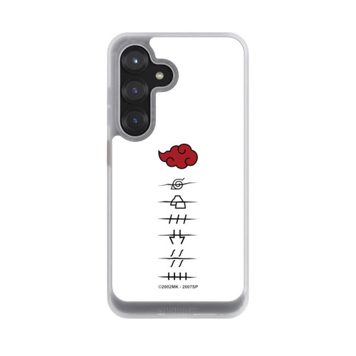 Samsung Galaxy S25 NIVOcore Akatsuki Mitgliedersymbole Weiß