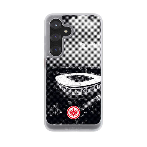 Samsung Galaxy S25 NIVOcore SGE Stadion Schwarz Weiß