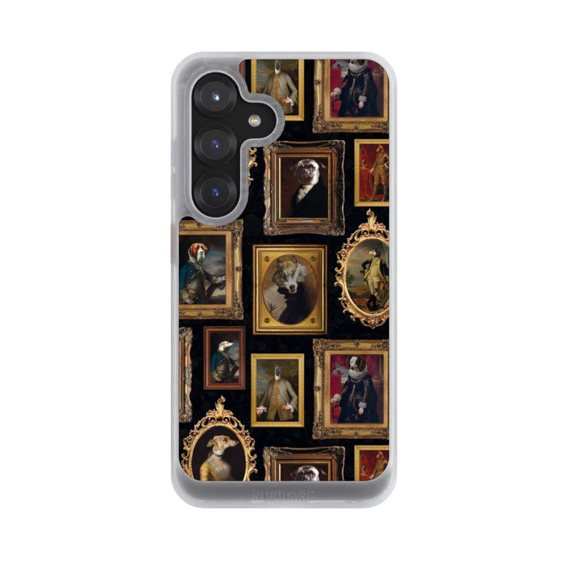 Galaxy S25 NIVOcore Dog Ancient Frame Pattern with AI