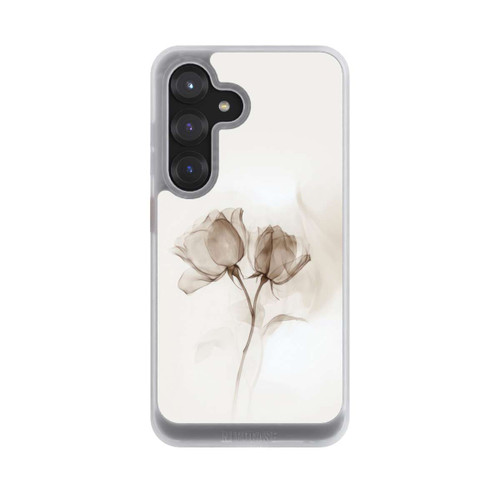 Samsung Galaxy S25 NIVOcore Braune Rose Blume Nebel