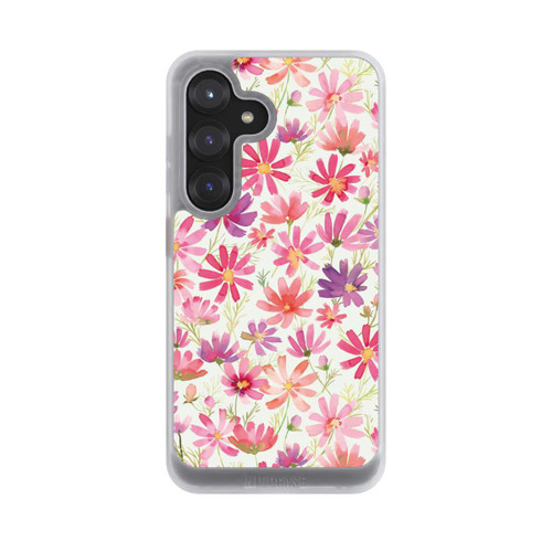 Samsung Galaxy S25 NIVOcore Boho Cosmos Flowers Purple