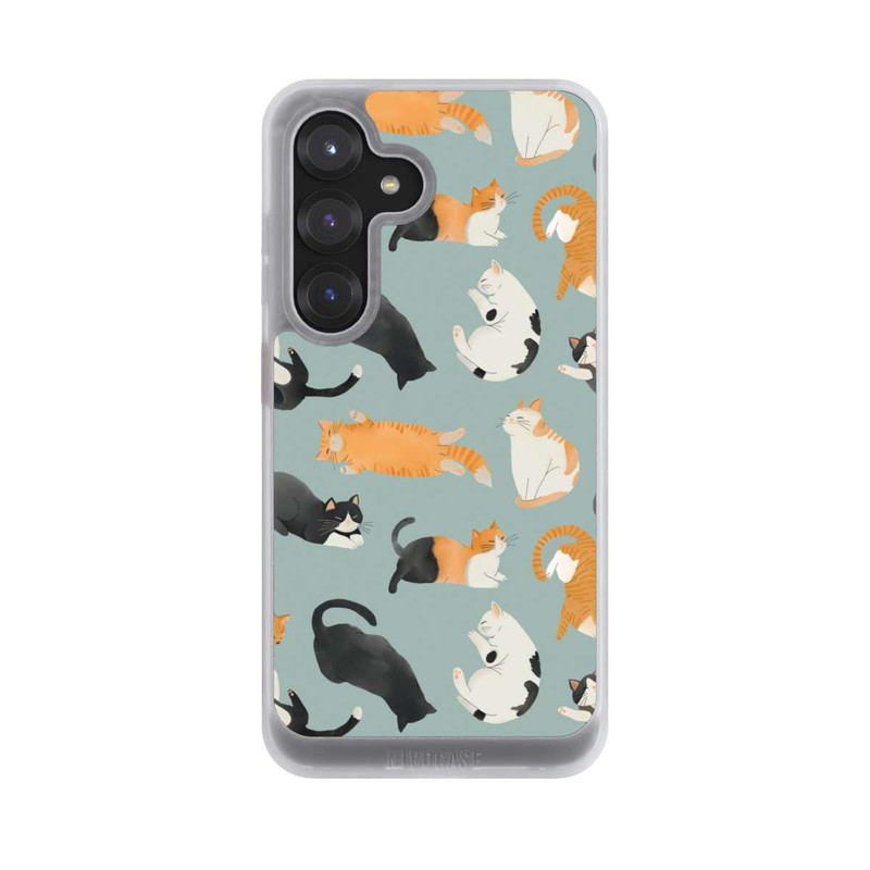 Galaxy S25 NIVOcore Cats Pattern