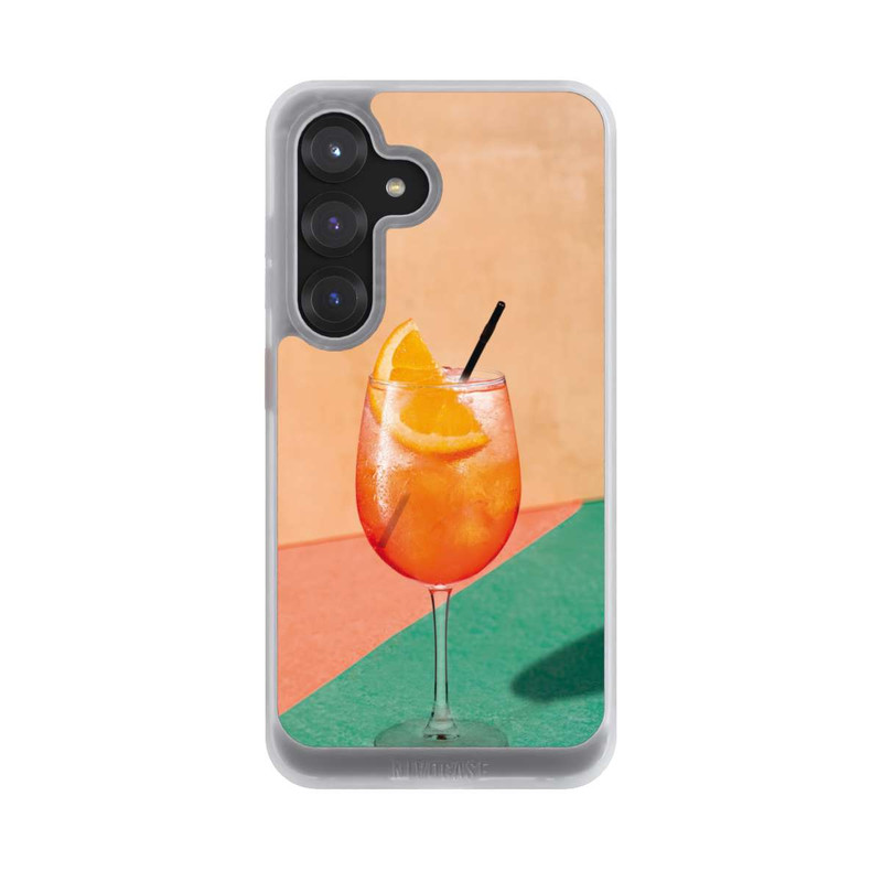 Galaxy S25 NIVOcore Cocktail Orange Green
