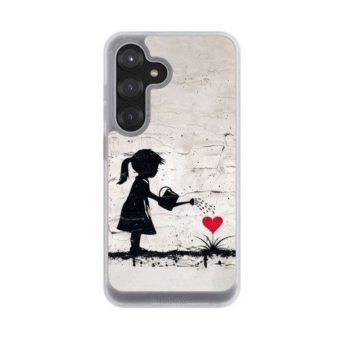 Samsung Galaxy S25 NIVOcore Girl Watering Bunch of Flowers 
