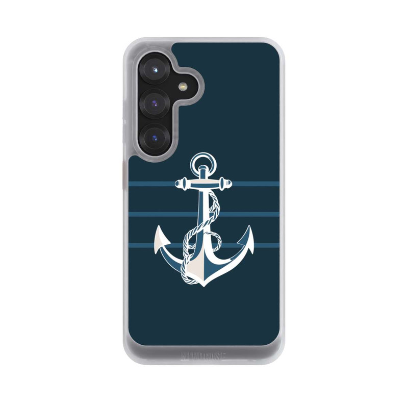 Galaxy S25 NIVOcore Anchor Line Blue with AI
