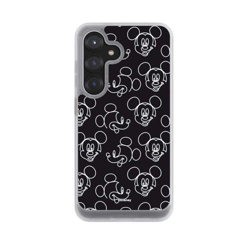 Samsung Galaxy S25 NIVOcore Disney Mickey Muster Schwarz