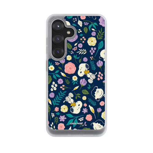 Samsung Galaxy S25 NIVOcore Peanuts Dark Flower Pattern