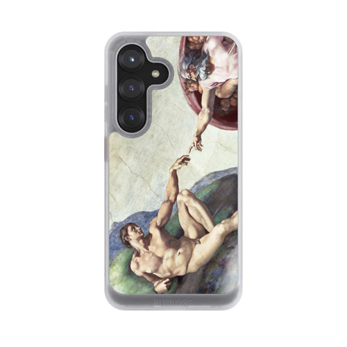 Samsung Galaxy S25 NIVOcore Michelangelo Buonarroti Création d'Adam