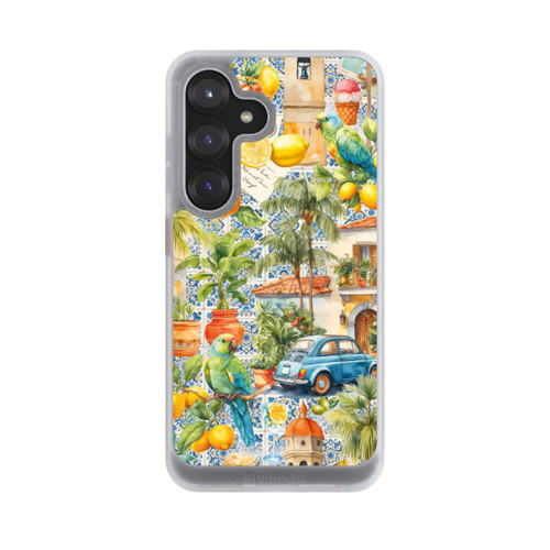 Samsung Galaxy S25 NIVOcore Whimsica Italian Travel Memories Mit KI