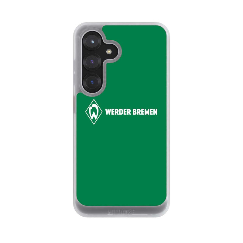 Galaxy S25 NIVOcore Werder Bremen Schriftzug Raute Grün